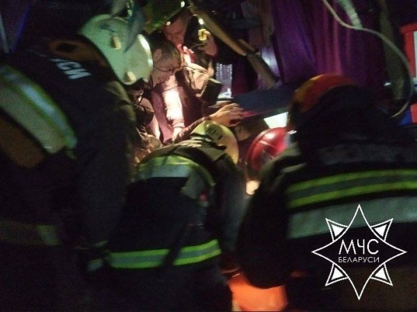 В Беларуси автобус столкнулся с фурой