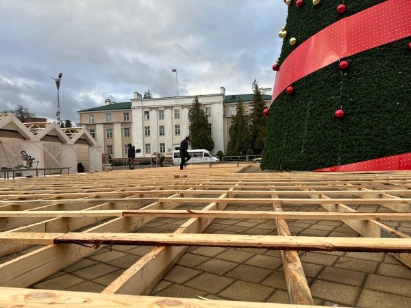 Брест готовится к Новому году Брест готовится к Новому году