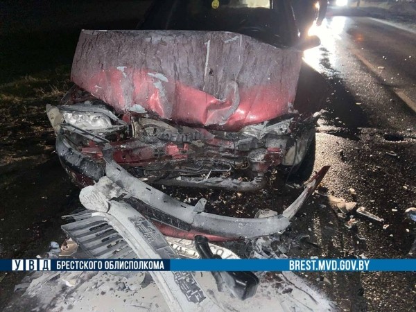 Подробности ДТП в Жабинке с участием такси Подробности ДТП в Жабинке с участием такси