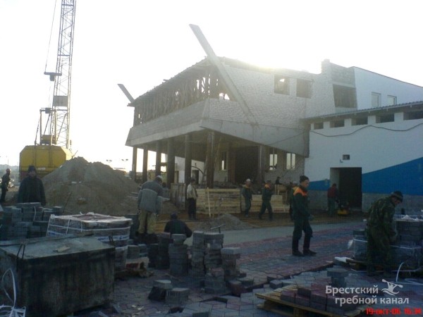 Строительство Брестского гребного канала. Фотографии, которые вы не видели Строительство Брестского гребного канала. Фотографии, которые вы не видели