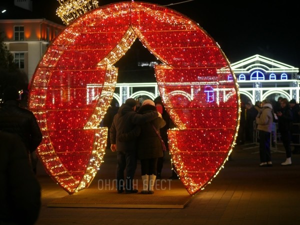 В Бресте встретили Новый 2024 год В Бресте встретили Новый 2024 год