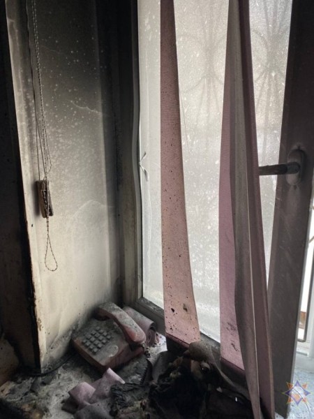 В Брестском районе произошел пожар в административном здании В Брестском районе произошел пожар в административном здании