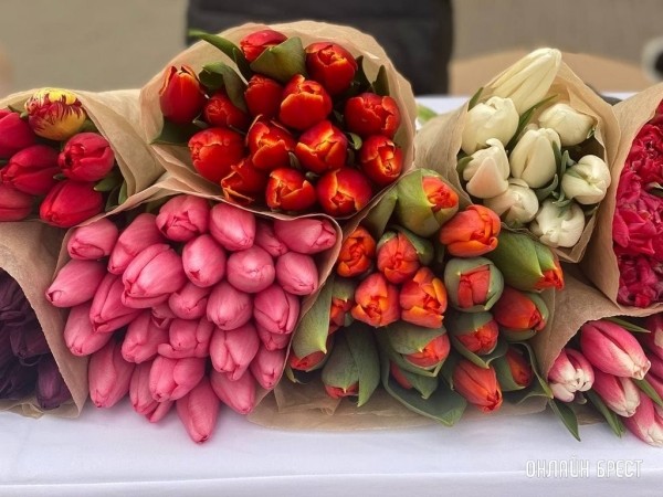 В Бресте 13-14 февраля будут продавать цветы В Бресте 13-14 февраля будут продавать цветы