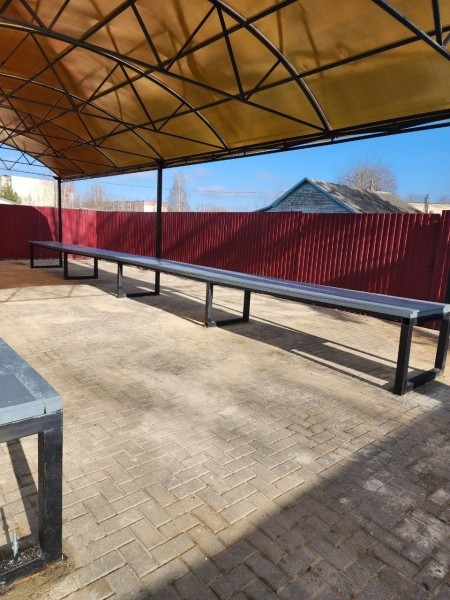 Вот так в Дрогичине выглядят новые торговые ряды для реализации продукции с огорода Вот так в Дрогичине выглядят новые торговые ряды для реализации продукции с огорода