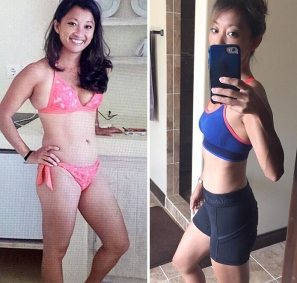 Тот же вес, другое тело. 30 примеров «до» и «после» тренировок в спортзале Тот же вес, другое тело. 30 примеров «до» и «после» тренировок в спортзале