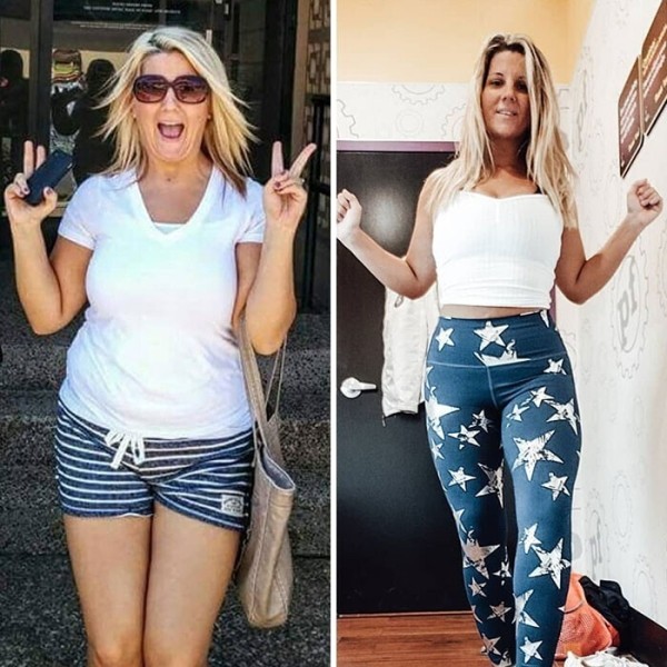 Тот же вес, другое тело. 30 примеров «до» и «после» тренировок в спортзале Тот же вес, другое тело. 30 примеров «до» и «после» тренировок в спортзале