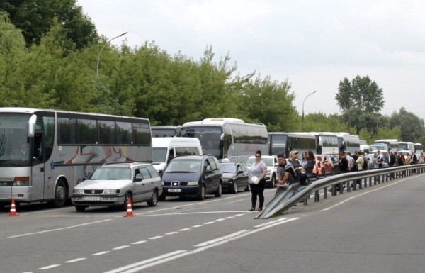 Самая большая очередь из легковых автомобилей на границе Беларуси с Польшей: в пункте пропуска «Брест» находится 150 машин Самая большая очередь из легковых автомобилей на границе Беларуси с Польшей: в пункте пропуска «Брест» находится 150 машин