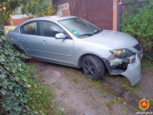 Брестчанин угнал автомобиль и разбил его Брестчанин угнал автомобиль и разбил его