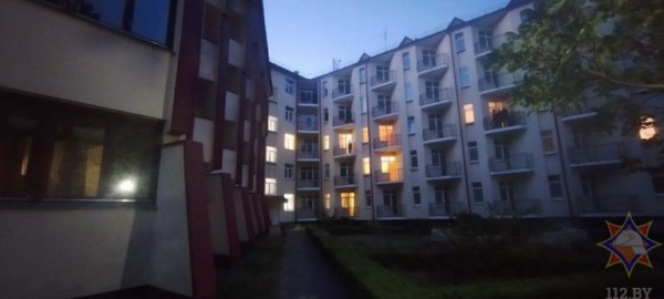 В Брестском районе произошел пожар на территории базы отдыха