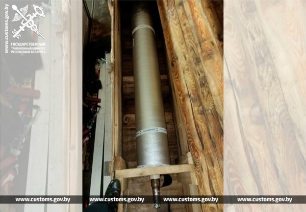 Брестские таможенники пресекли незаконное перемещение валов для бумагоделательных машин стоимостью порядка 328 тысяч рублей Брестские таможенники пресекли незаконное перемещение валов для бумагоделательных машин стоимостью порядка 328 тысяч рублей