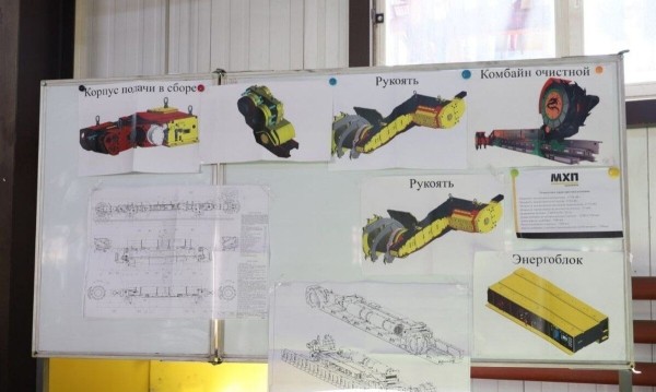 В Беларуси создали первый отечественный выемочный комбайн В Беларуси создали первый отечественный выемочный комбайн